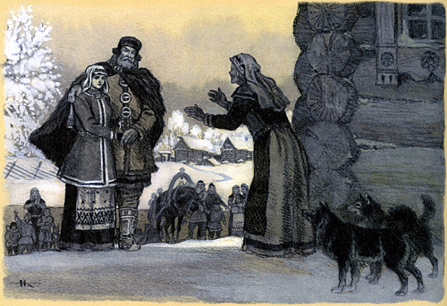 The Beauty of Pohjola Chooses a Husband